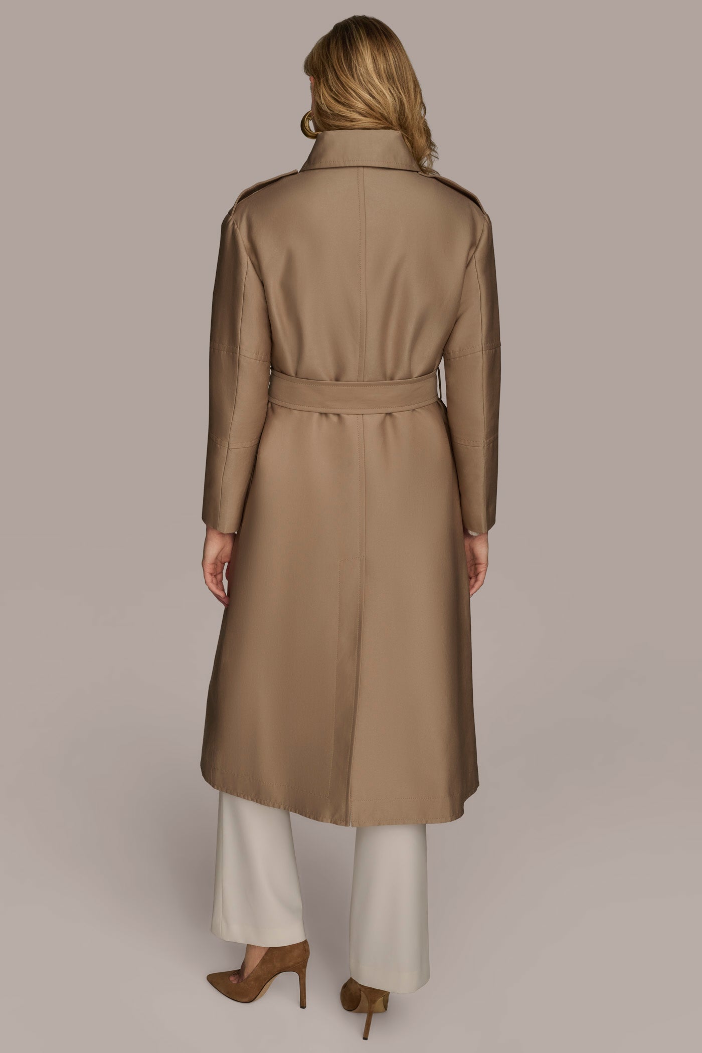 KHAKI RAIN JACKET Donna Karan