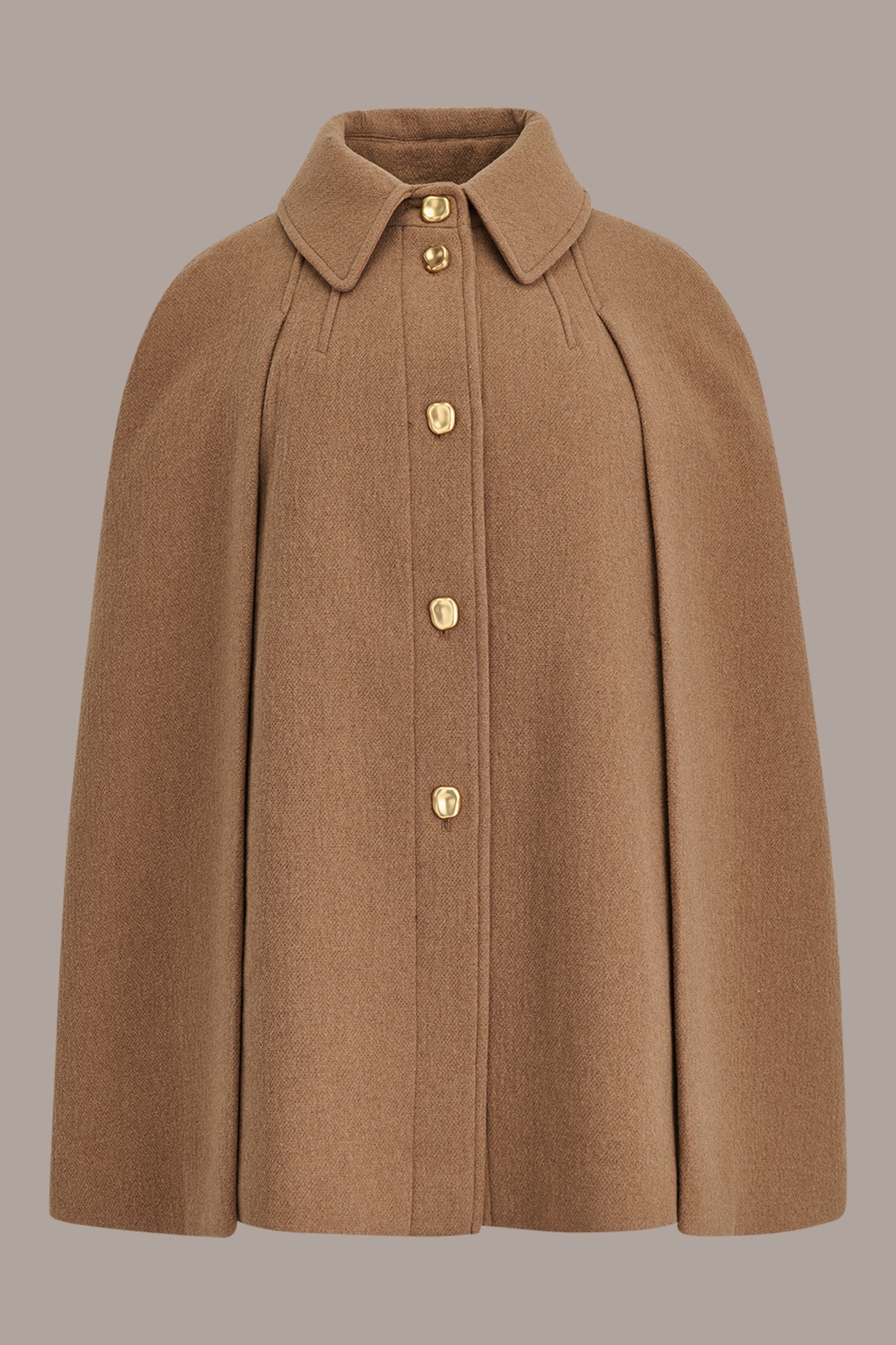 CAMEL CAPE COAT Donna Karan