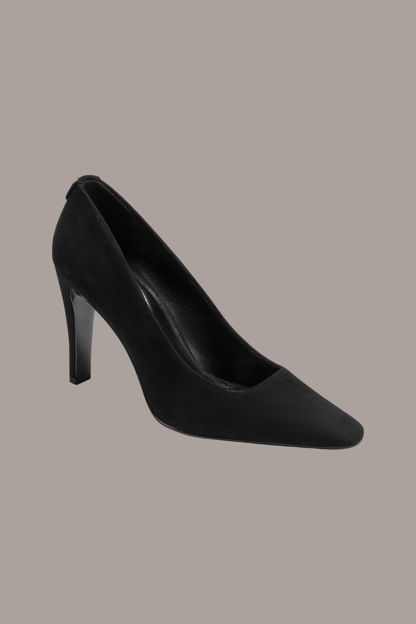 Black SAVITA II HIGH PUMP Donna Karan