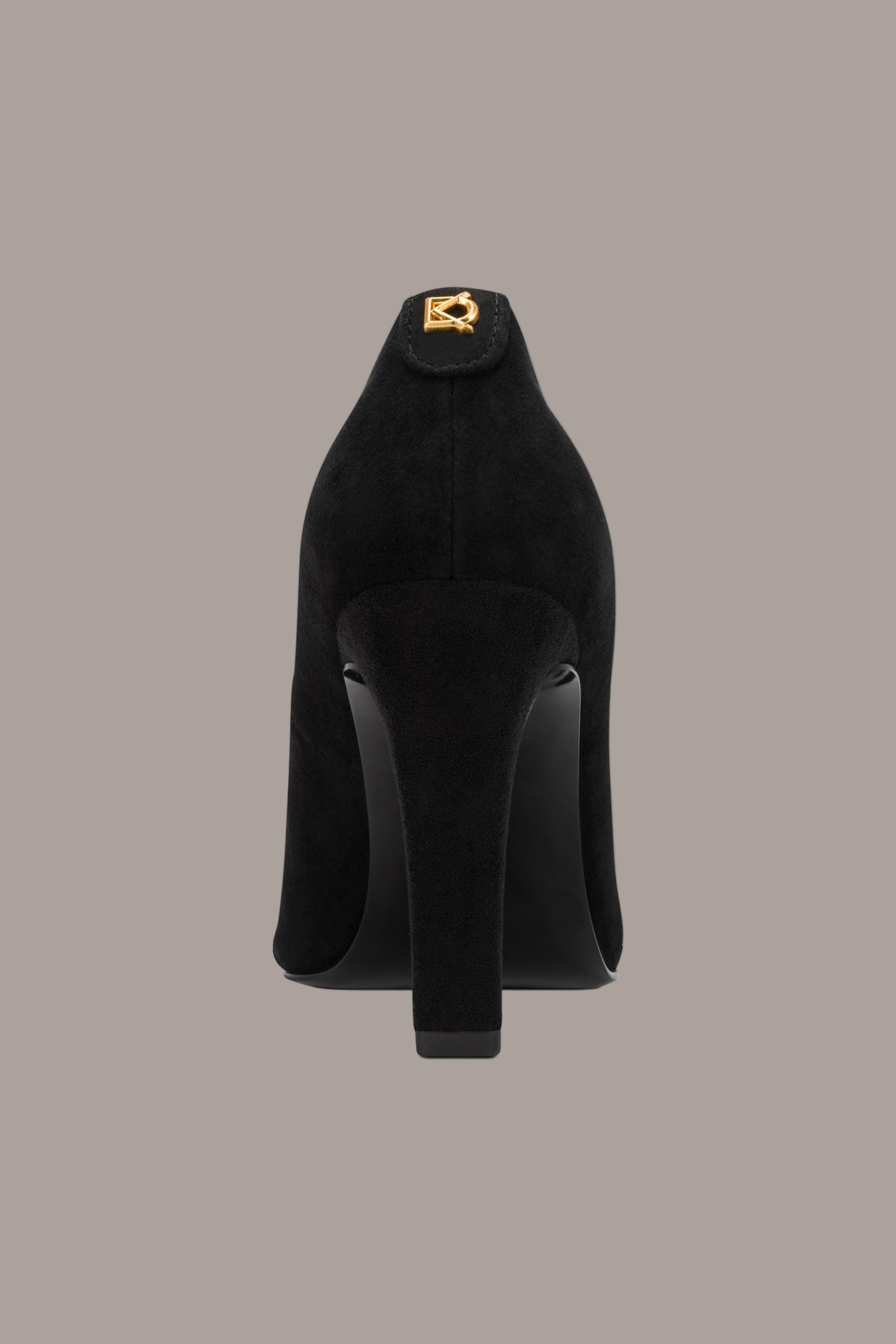 Black SAVITA II HIGH PUMP Donna Karan
