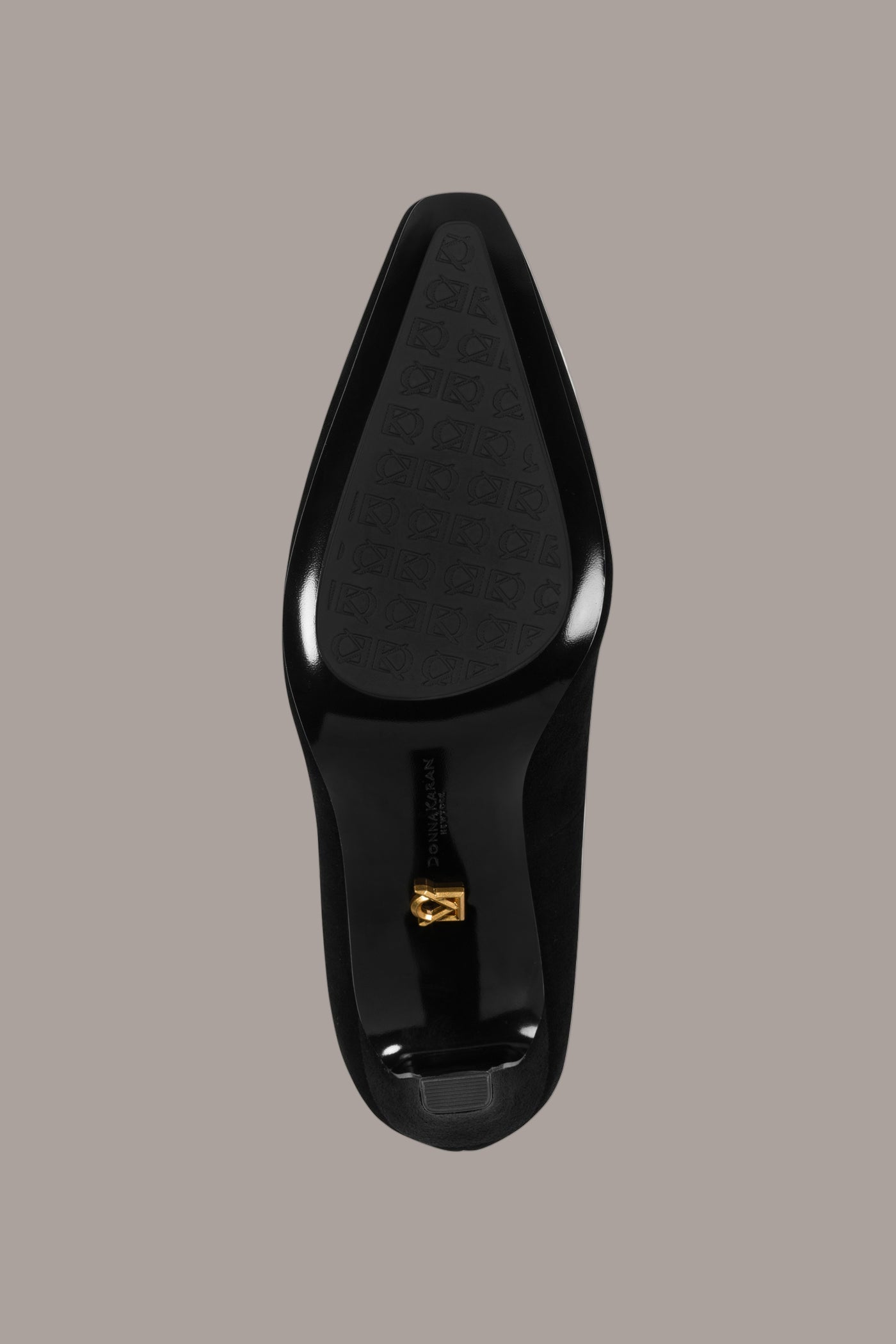 Black SAVITA II HIGH PUMP Donna Karan