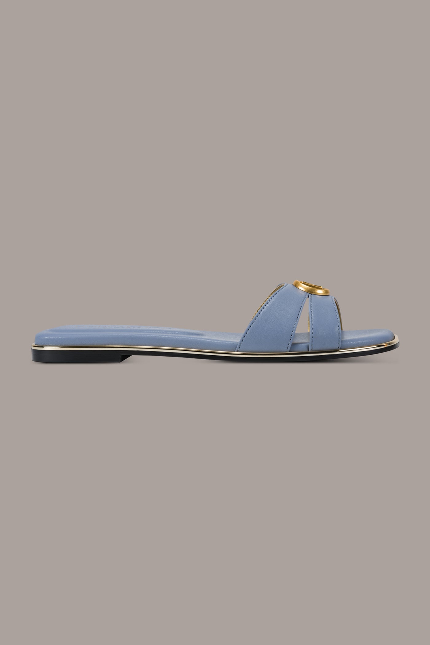 Tempest HALO SQUARE-TOE SLIDE SANDAL Donna Karan