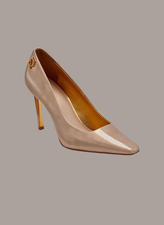 NUDE SAVITA HIGH PUMP Donna Karan