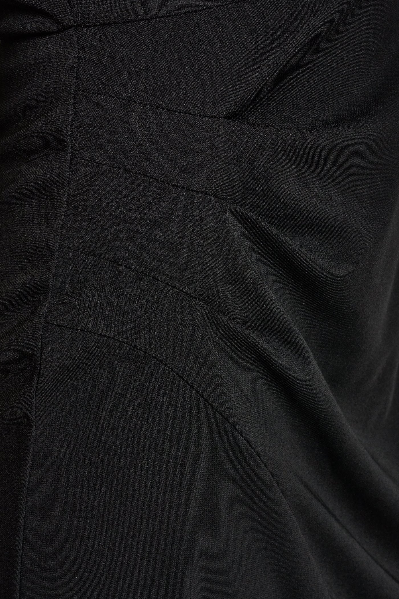 Black SLEEVELESS MIDI HALTER DRESS Donna Karan