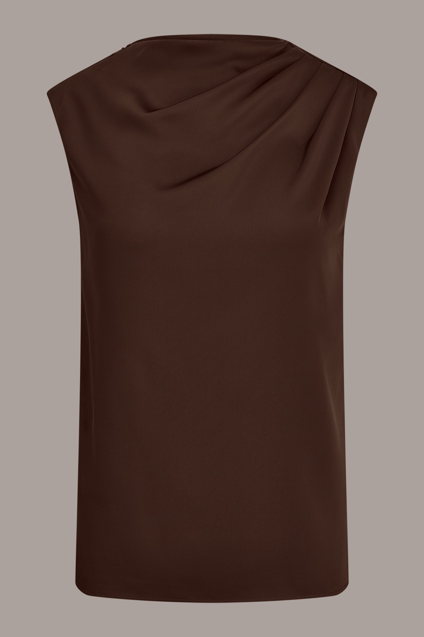 Canyon PLEATED SHOULDER BLOUSE Donna Karan