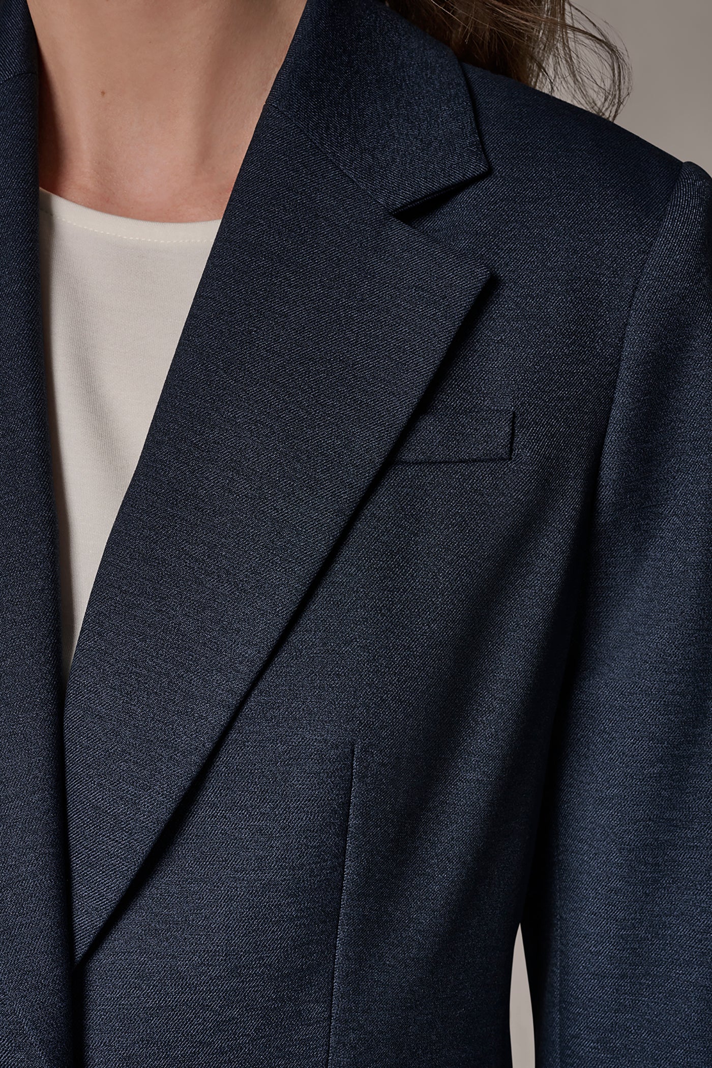 Nightfall GOLD BAR LONGLINE BLAZER Donna Karan