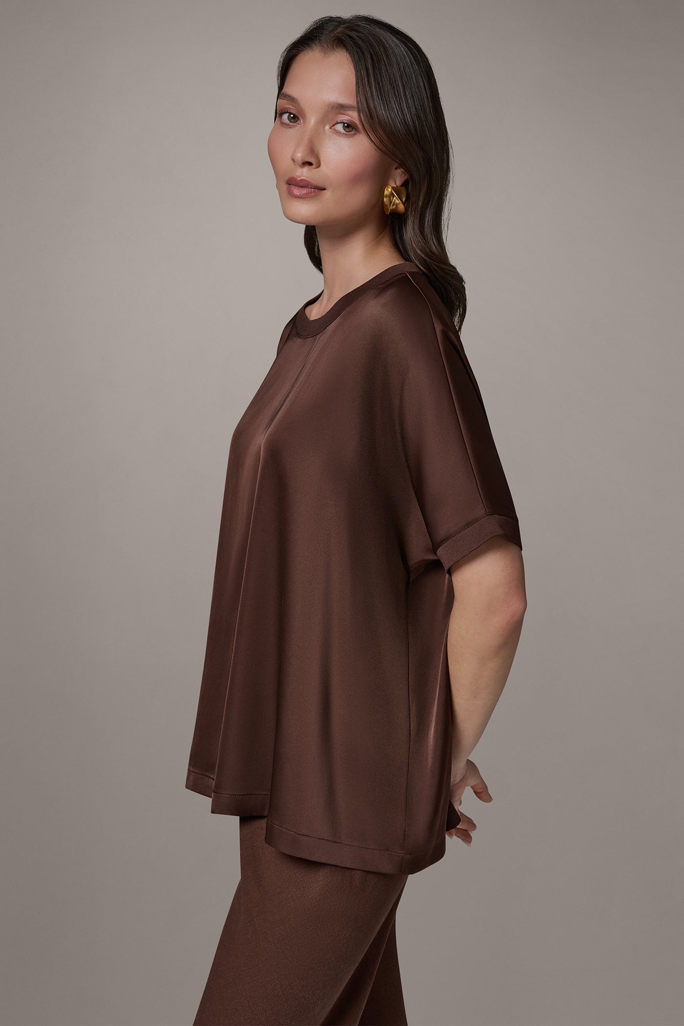 Canyon DOLMAN SLEEVE BLOUSE Donna Karan