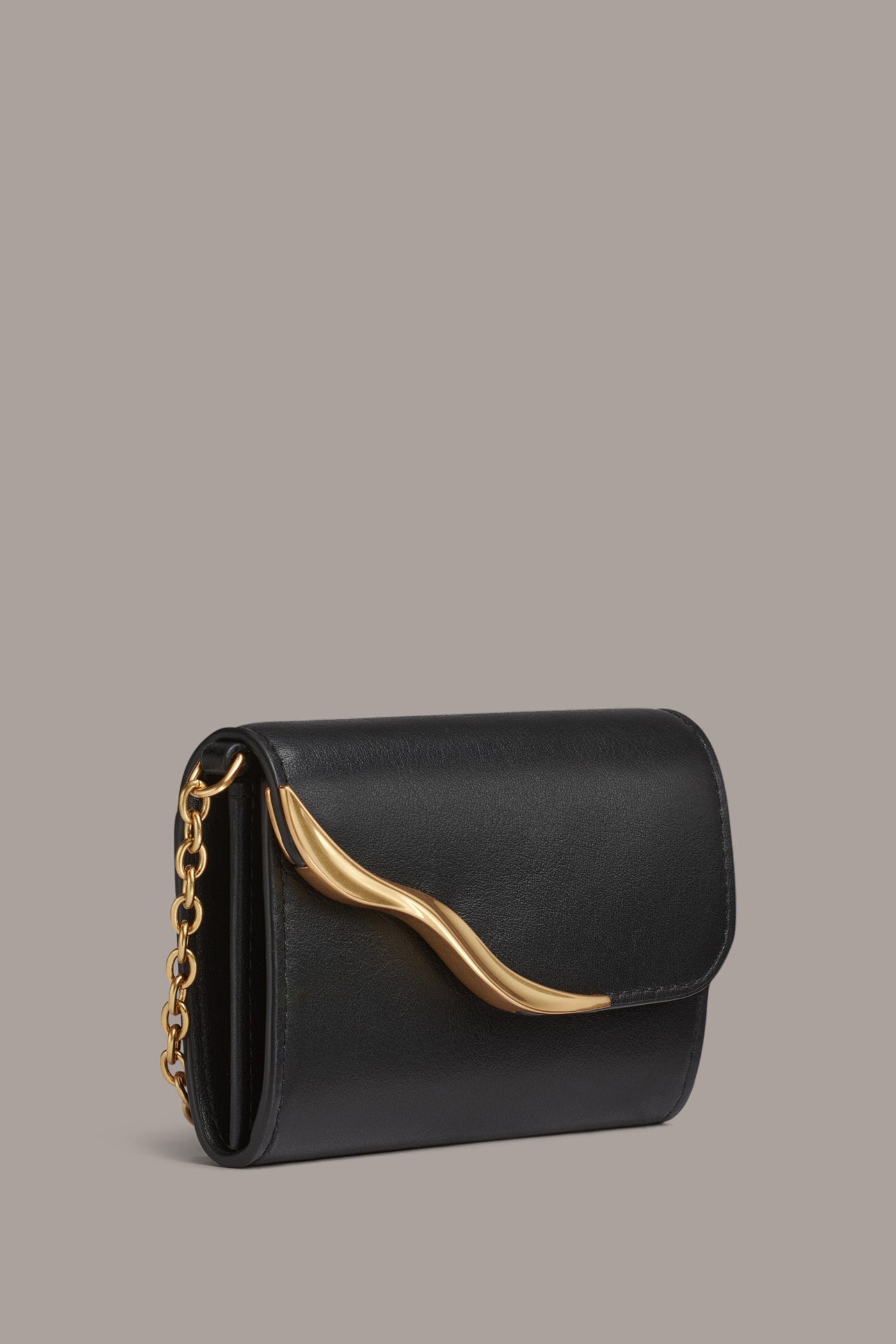 Black MALVERNE MINI CROSSBODY BAG Donna Karan