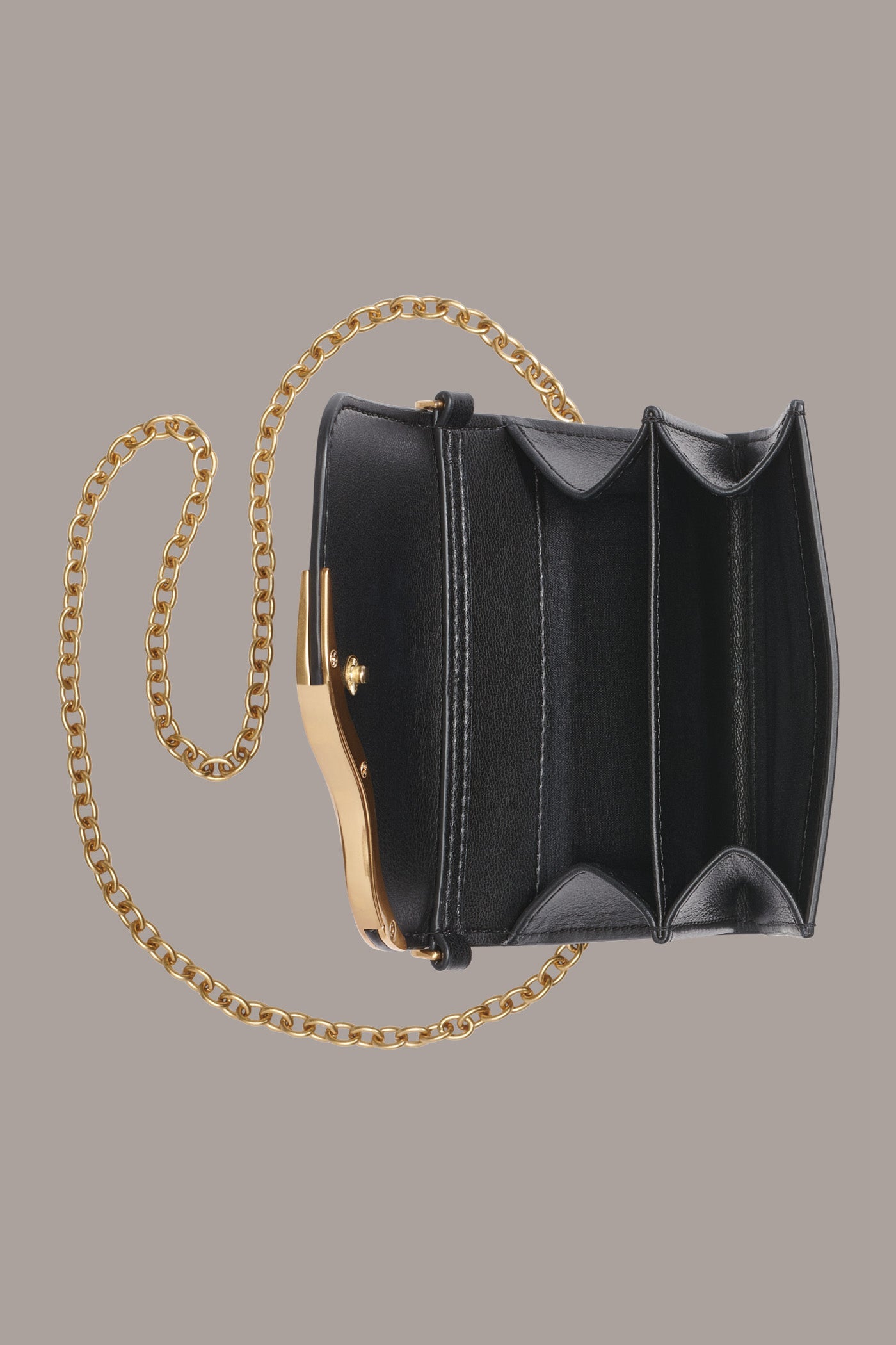 Black MALVERNE MINI CROSSBODY BAG Donna Karan