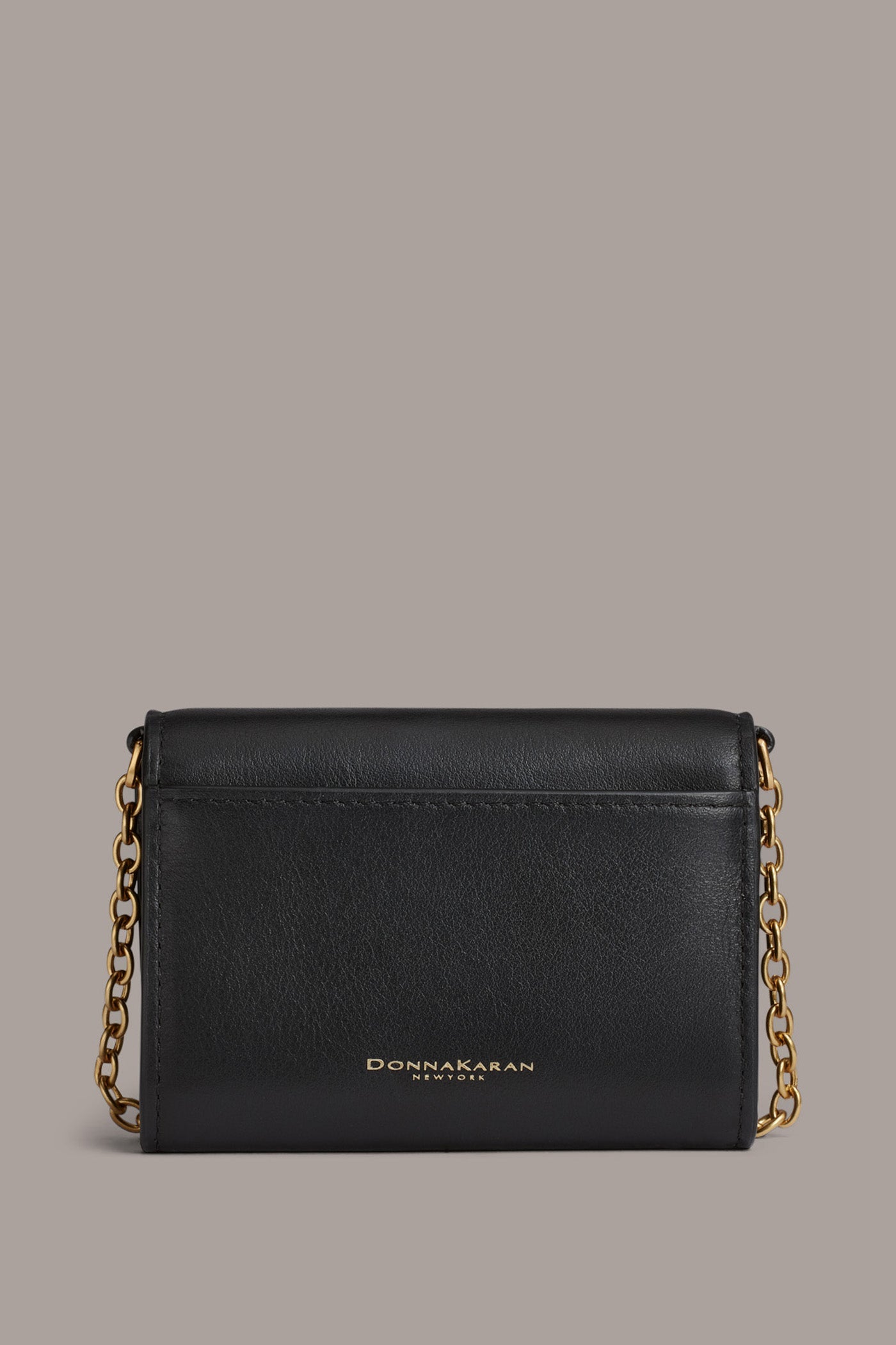 Black MALVERNE MINI CROSSBODY BAG Donna Karan