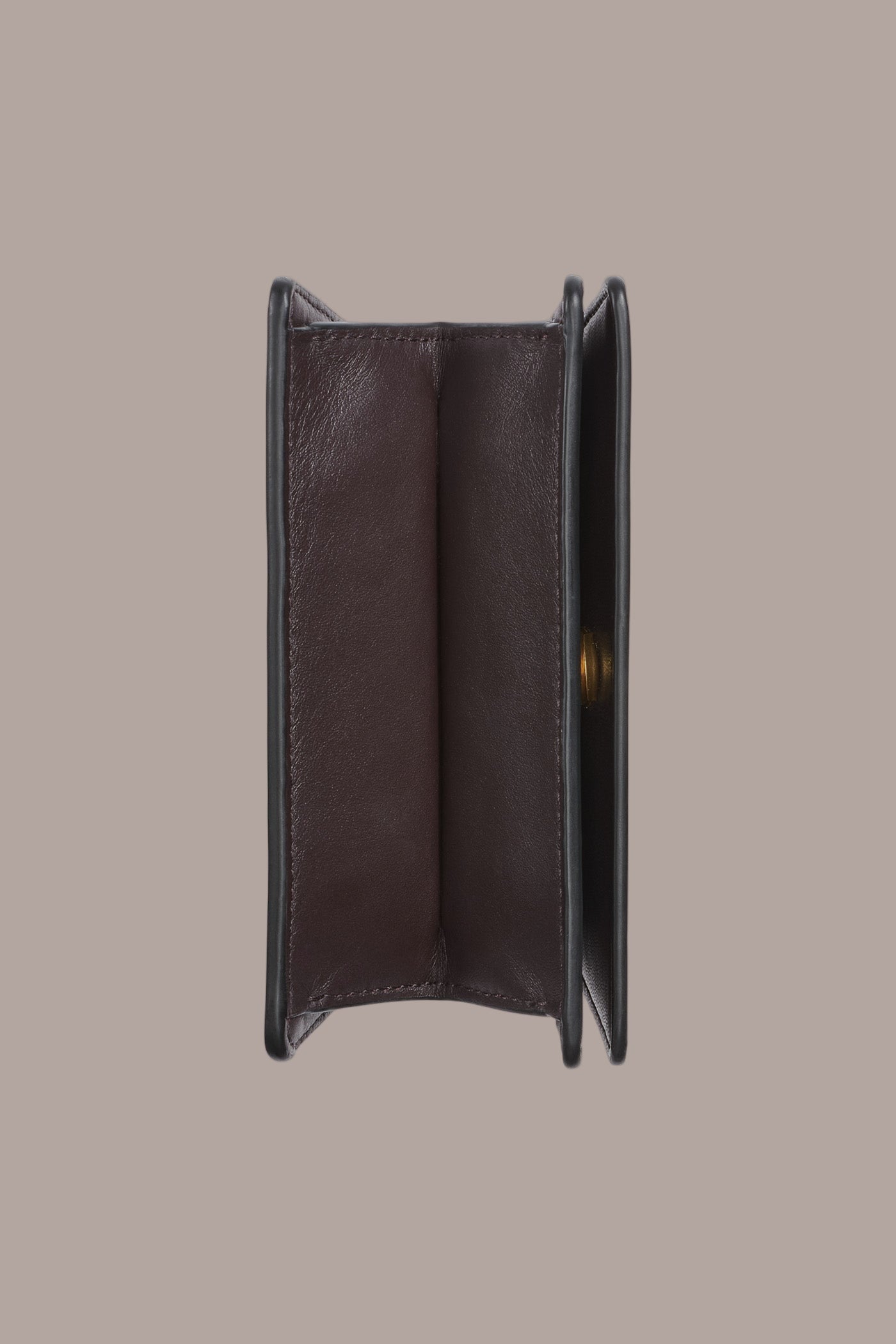 CHOCOLATE PLUM TULLE MINI CROSSBODY BAG Donna Karan