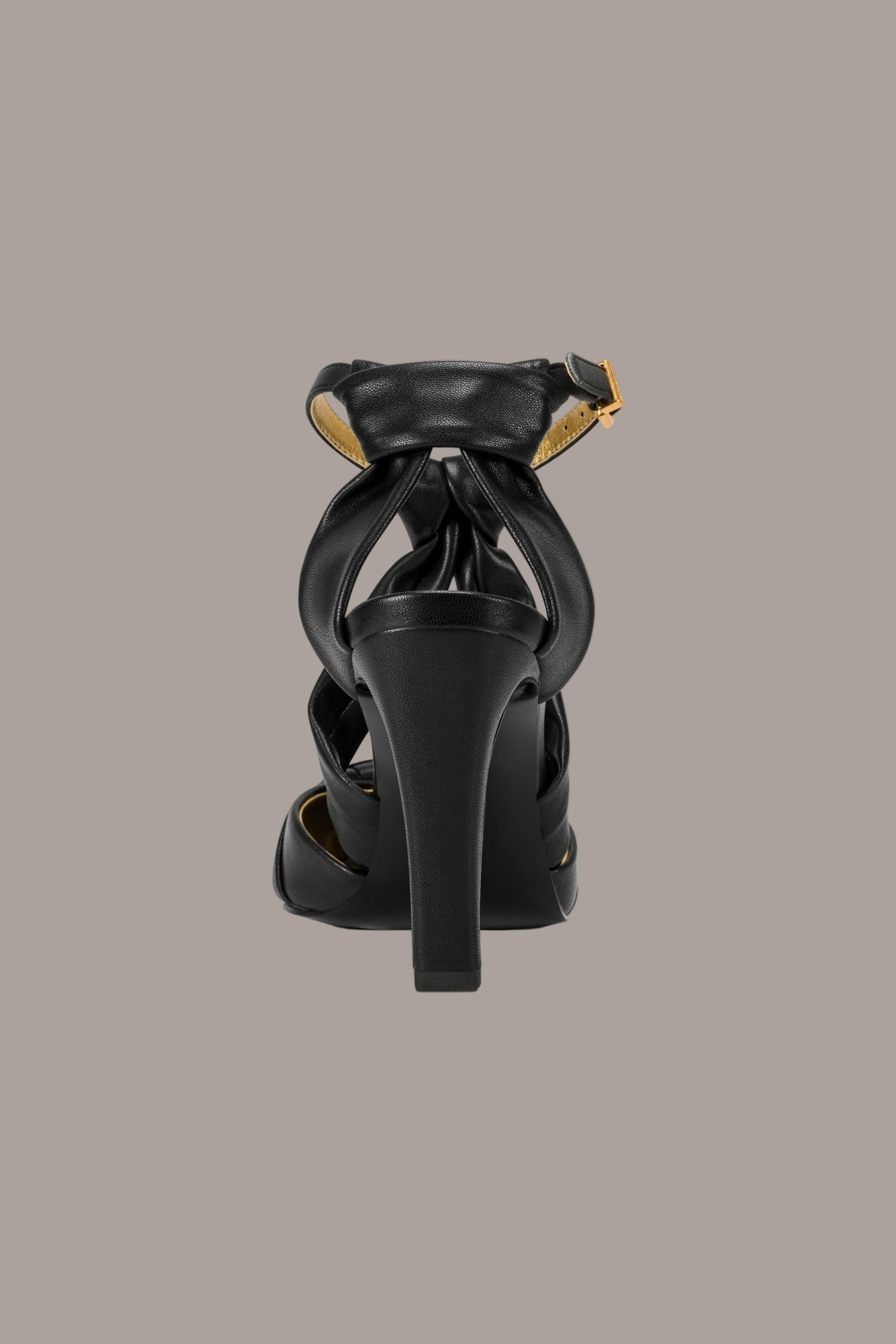 Black PHIA STRAPPY PUMP Donna Karan