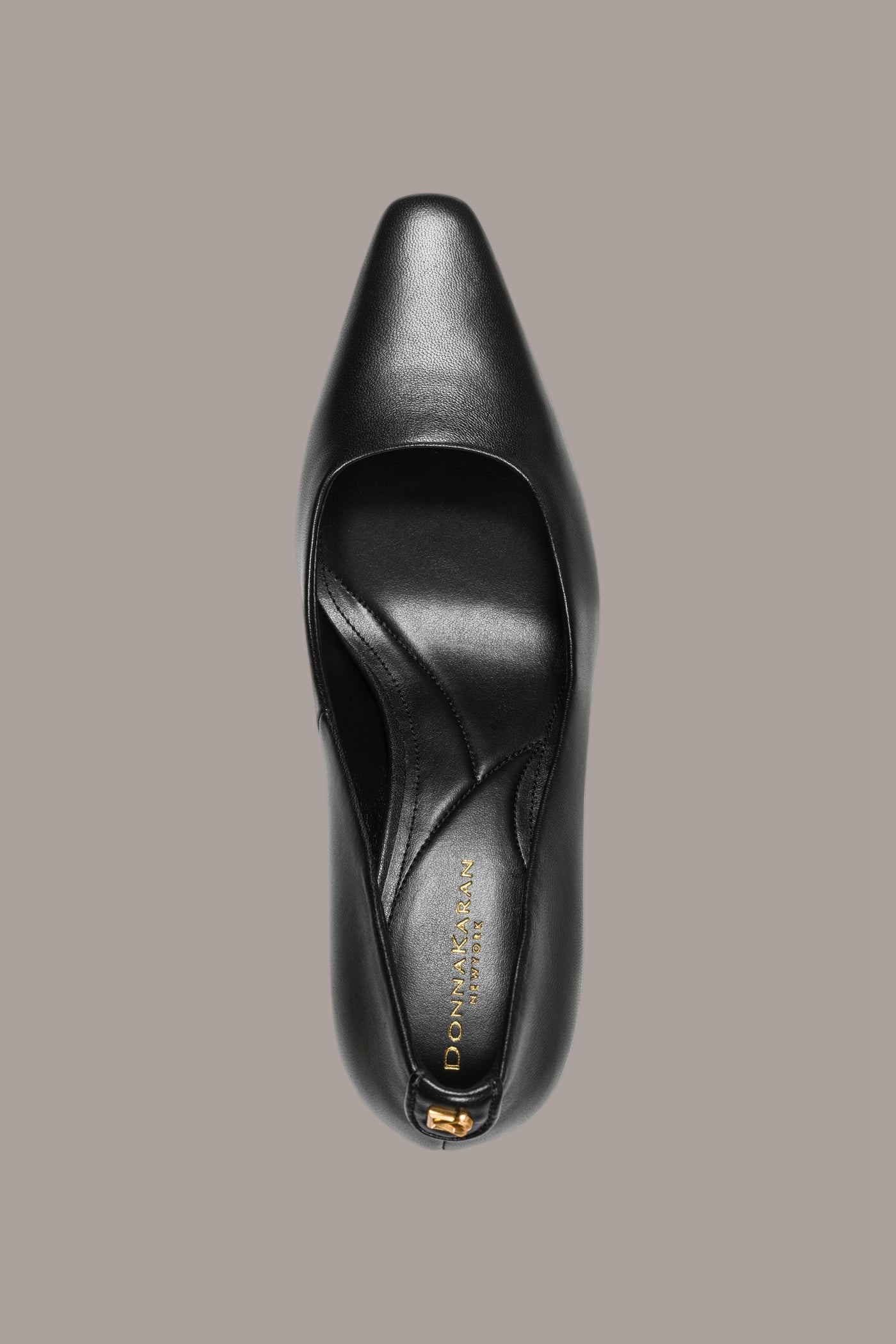 Black SAVITA II MID PUMP Donna Karan
