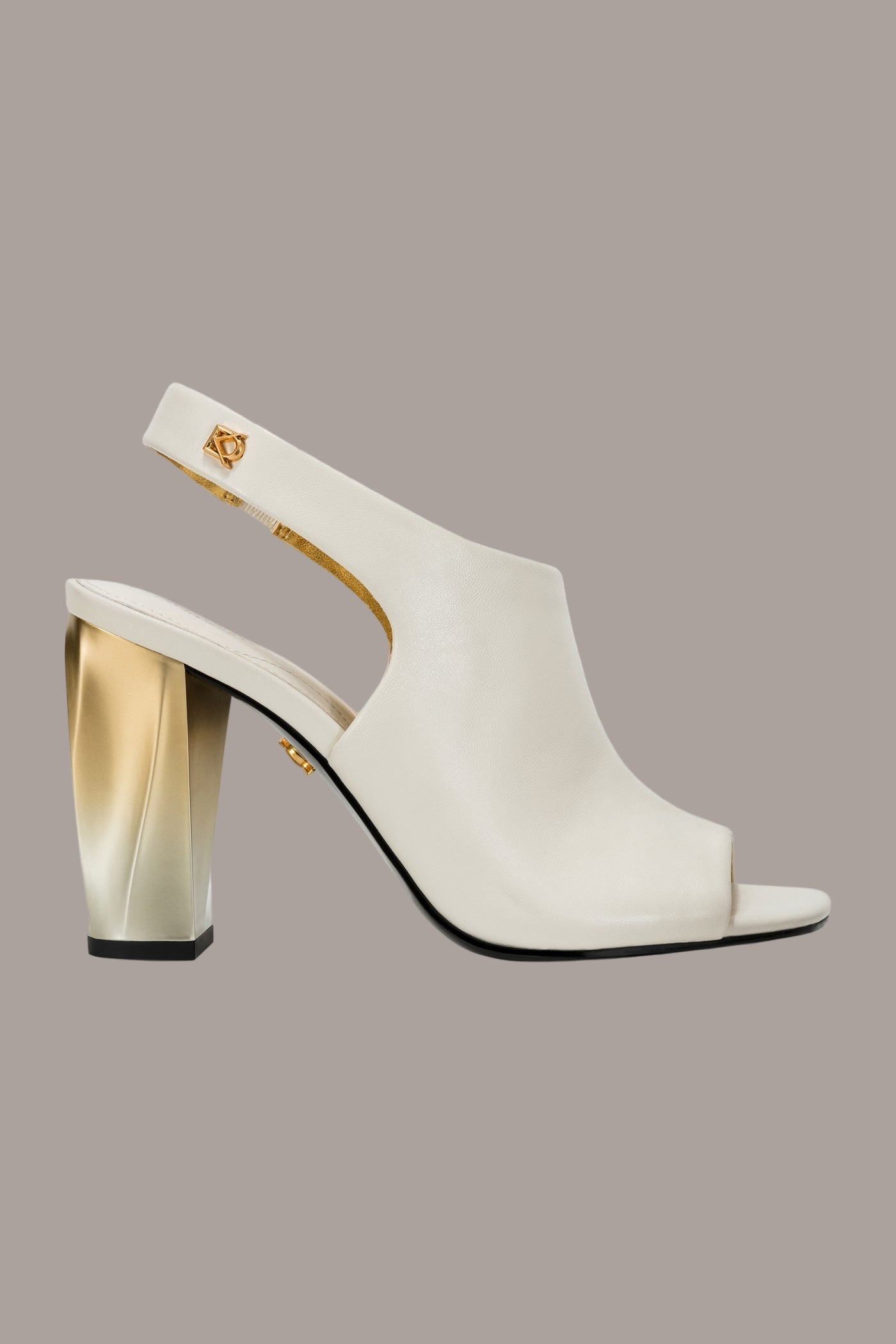 Ivory BRIETTA SLINGBACK PUMP Donna Karan