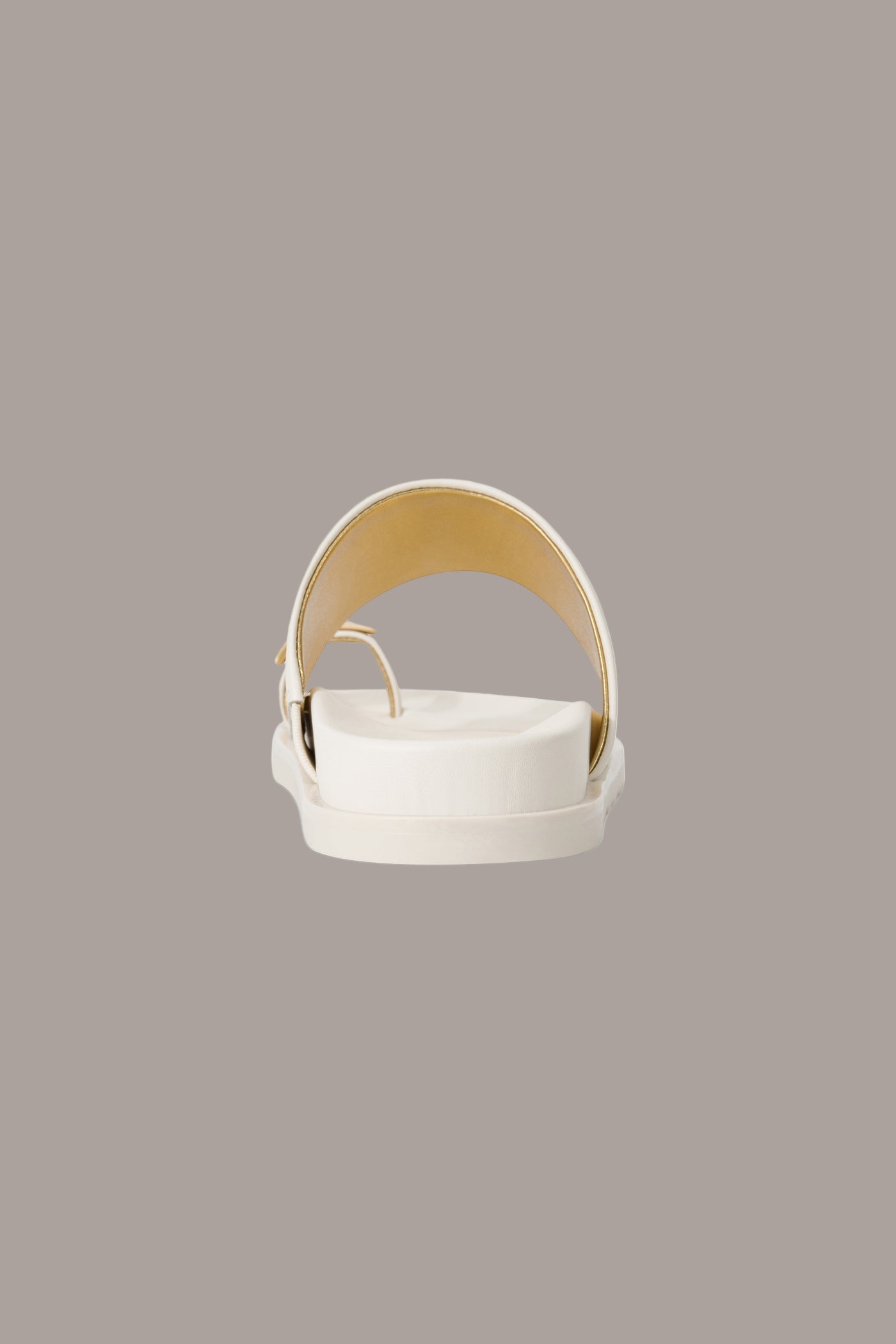IVORY HOOPER FLAT SANDAL Donna Karan
