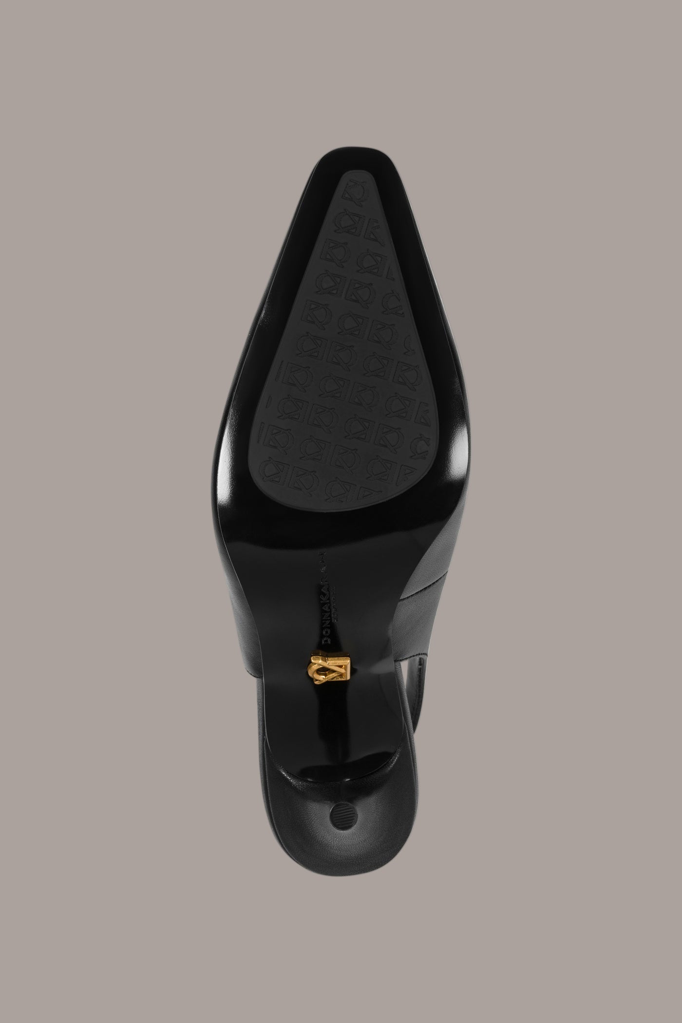 Black SADRINA II SLINGBACK PUMP Donna Karan