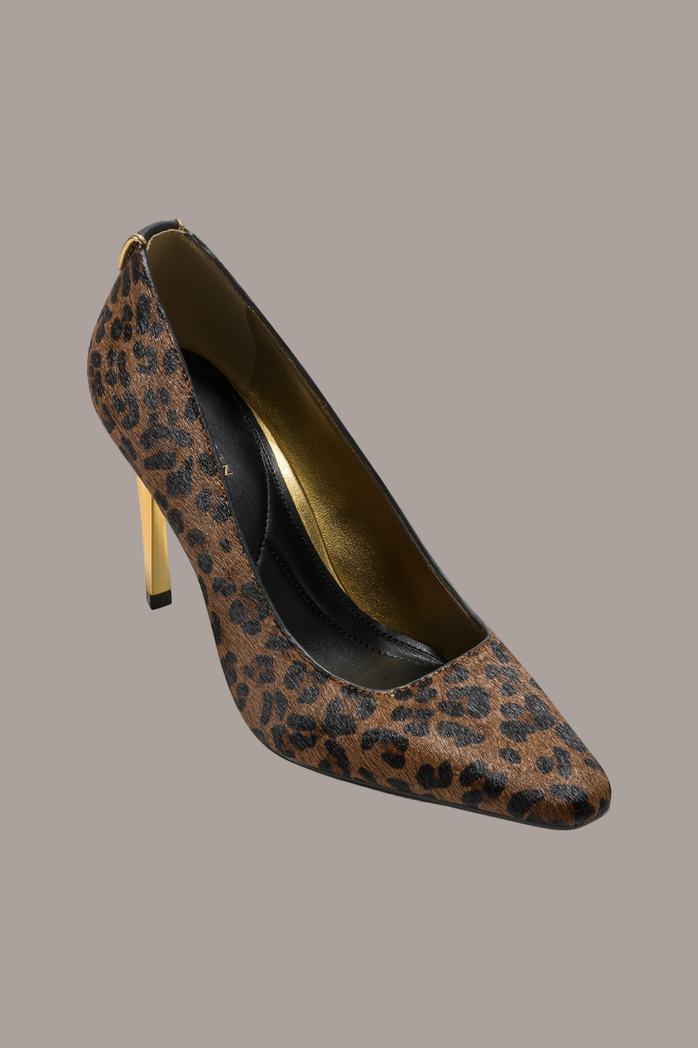 Leopard SAVITA HIGH PUMP Donna Karan
