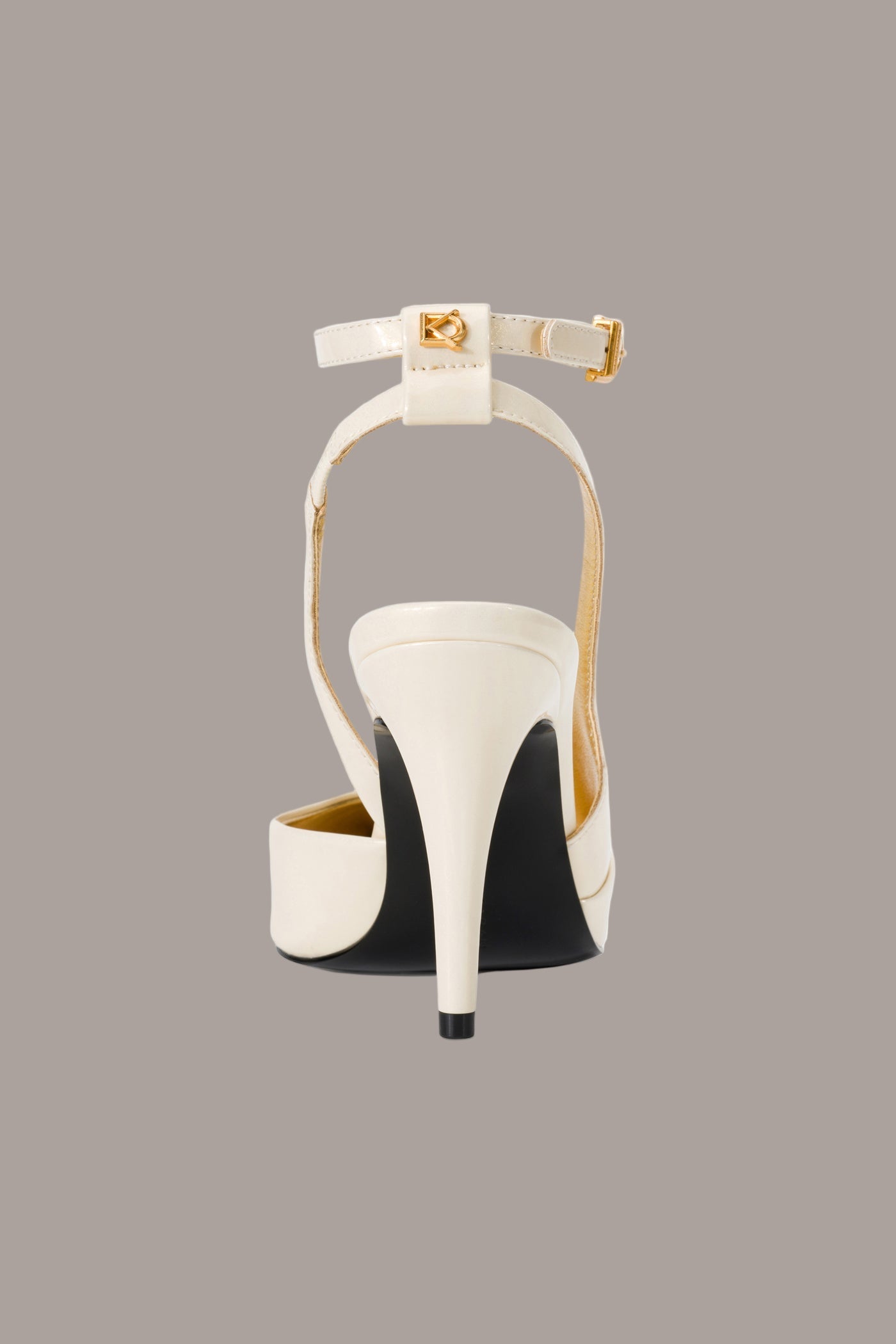 IVORY PINECREST ANKLE STRAP PUMP Donna Karan