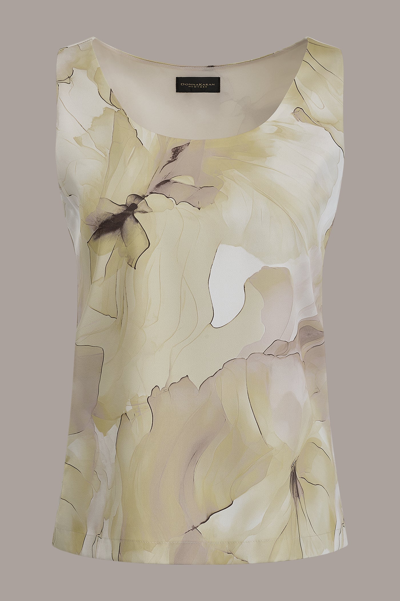 Citrus Multi SLEEVELESS FLORAL CAMI Donna Karan