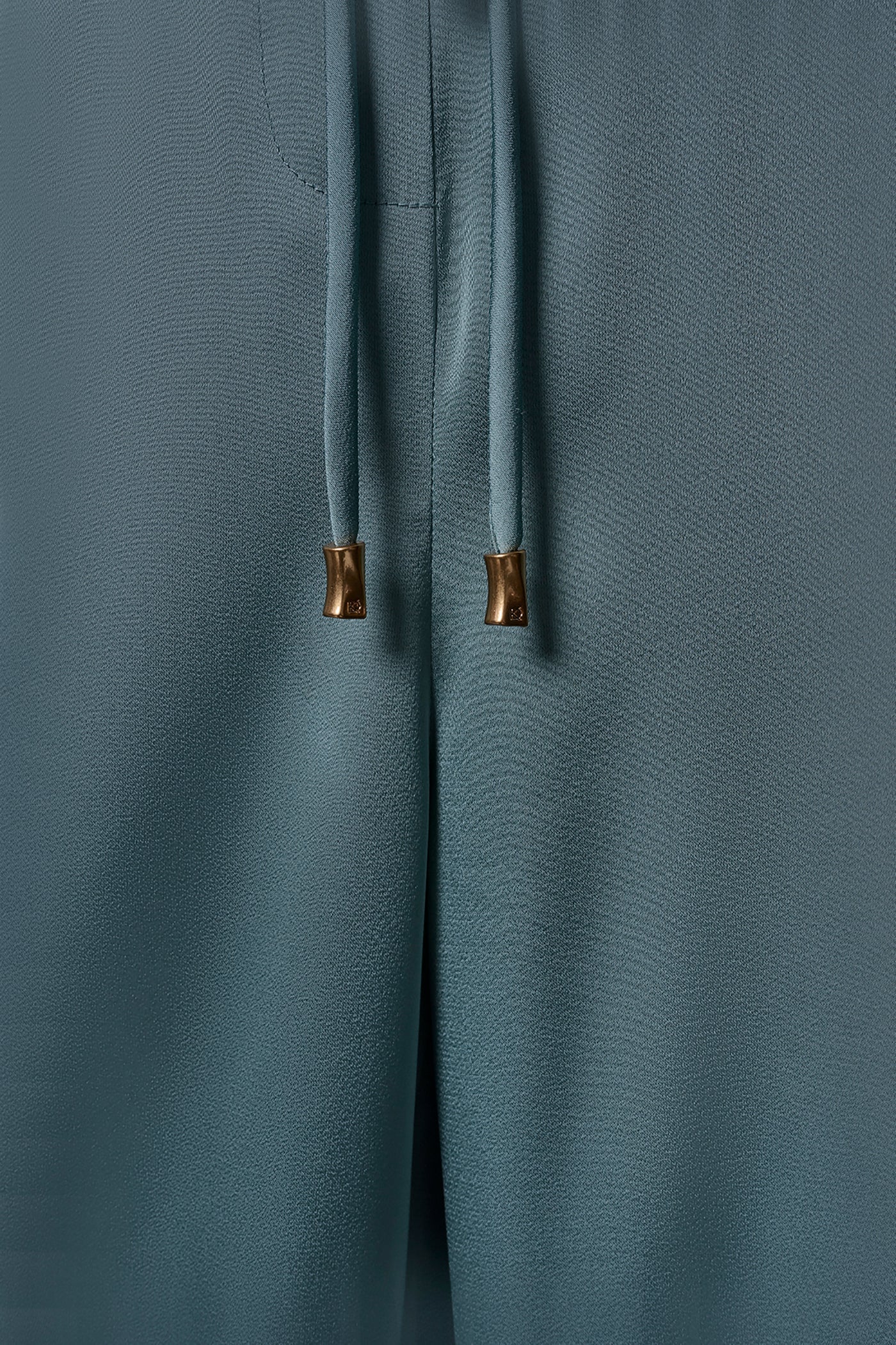 Waterlily SATIN HIGH-RISE WIDE-LEG PANT Donna Karan