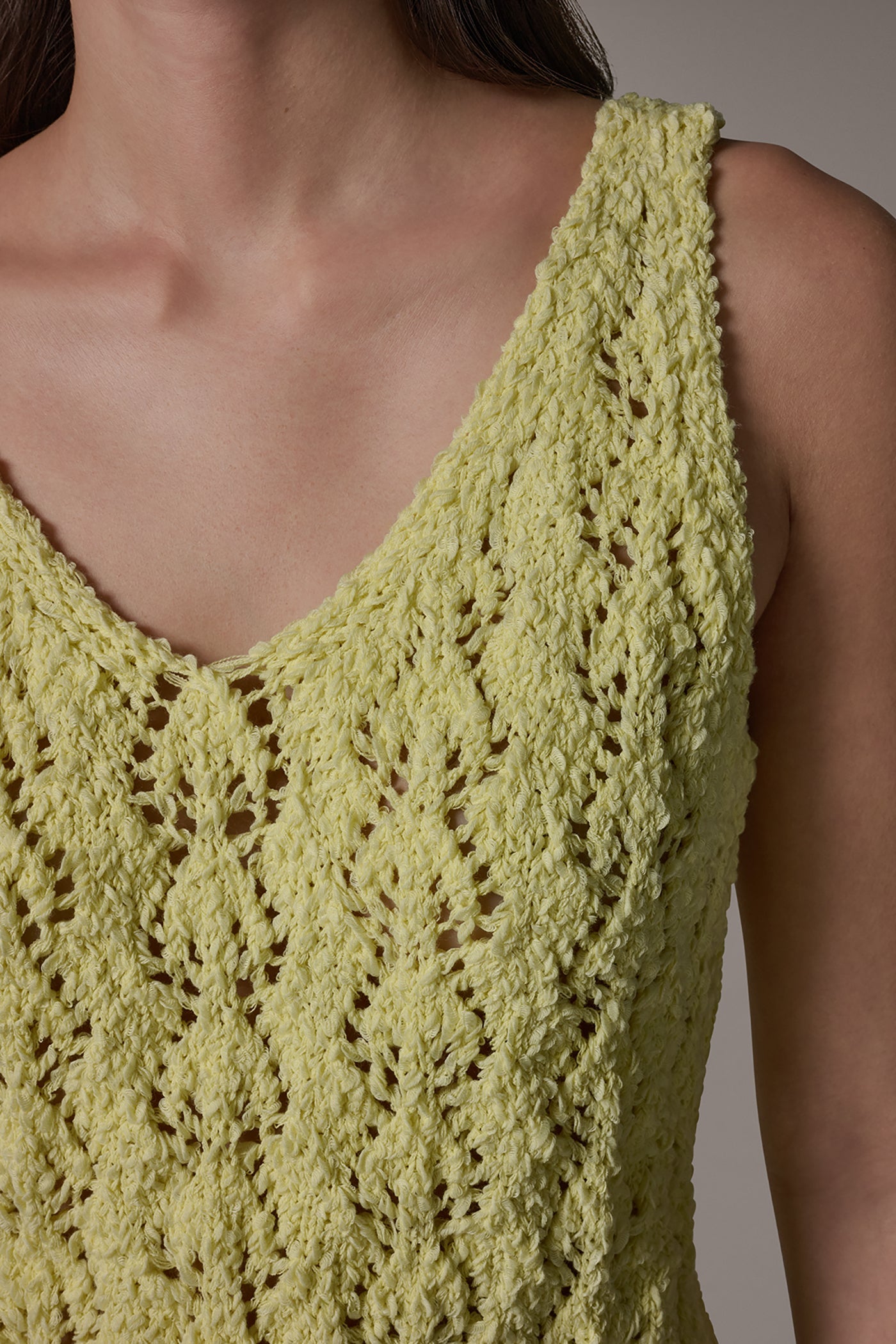 Limoncello SLEEVELESS SWEATER TANK Donna Karan