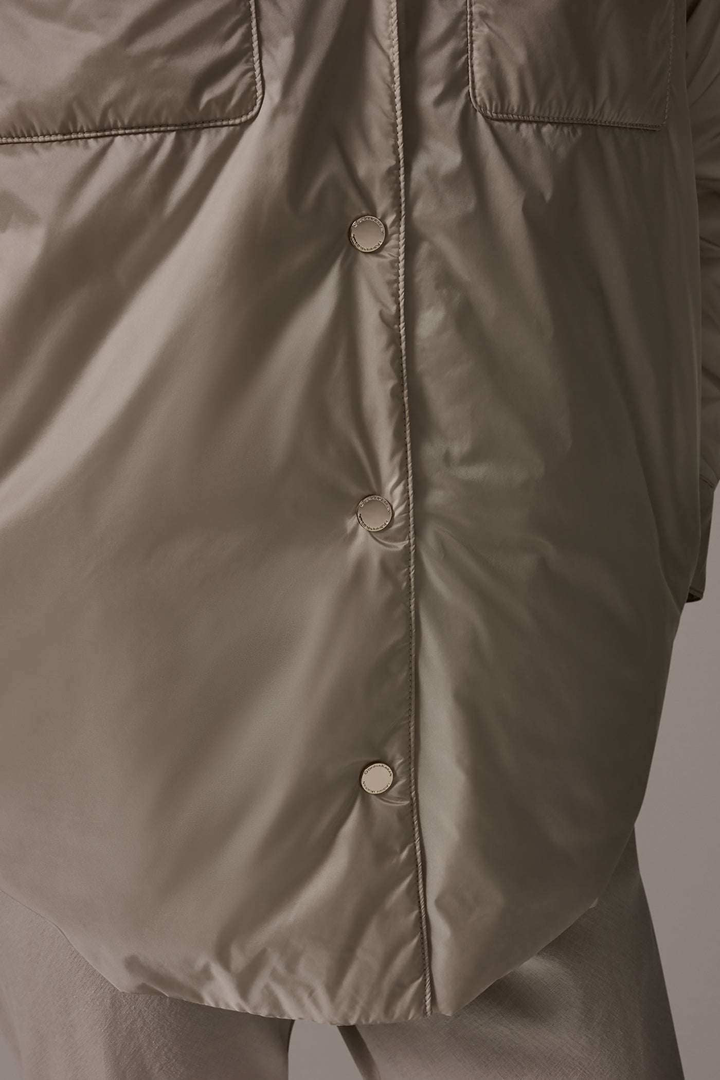 Sandstone LONG SLEEVE SHIRT JACKET Donna Karan