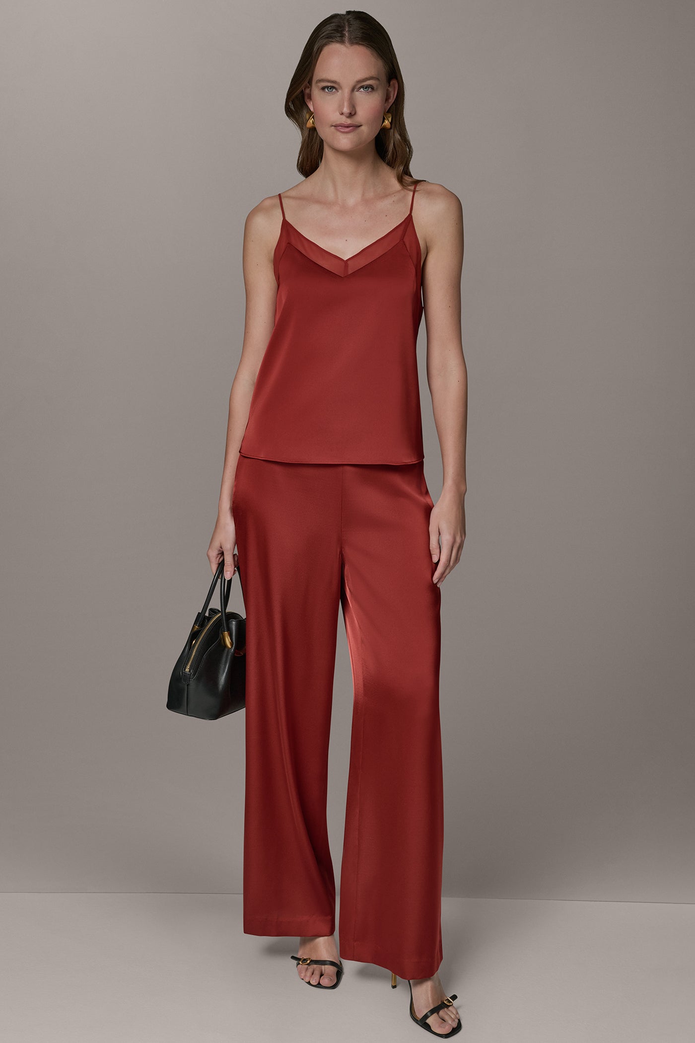 Sunbaked SLEEVELESS V-NECK CAMI Donna Karan