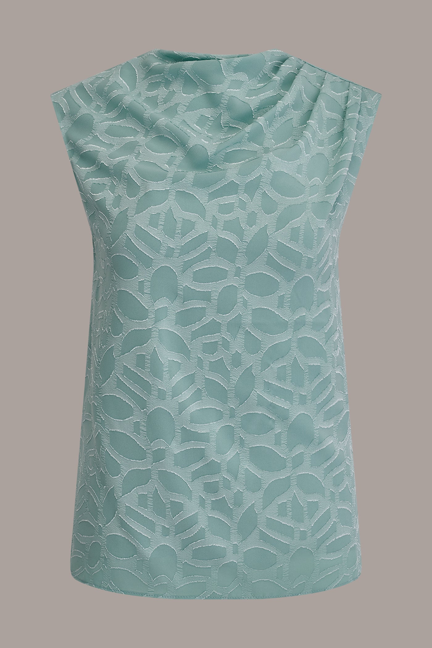 Waterlily JACQUARD BLOUSE Donna Karan