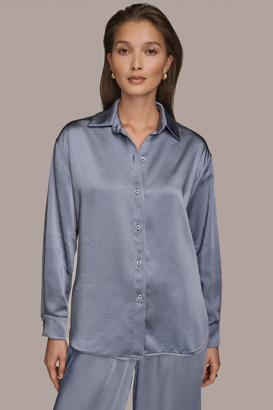 Tempest SATIN SHIRT Donna Karan