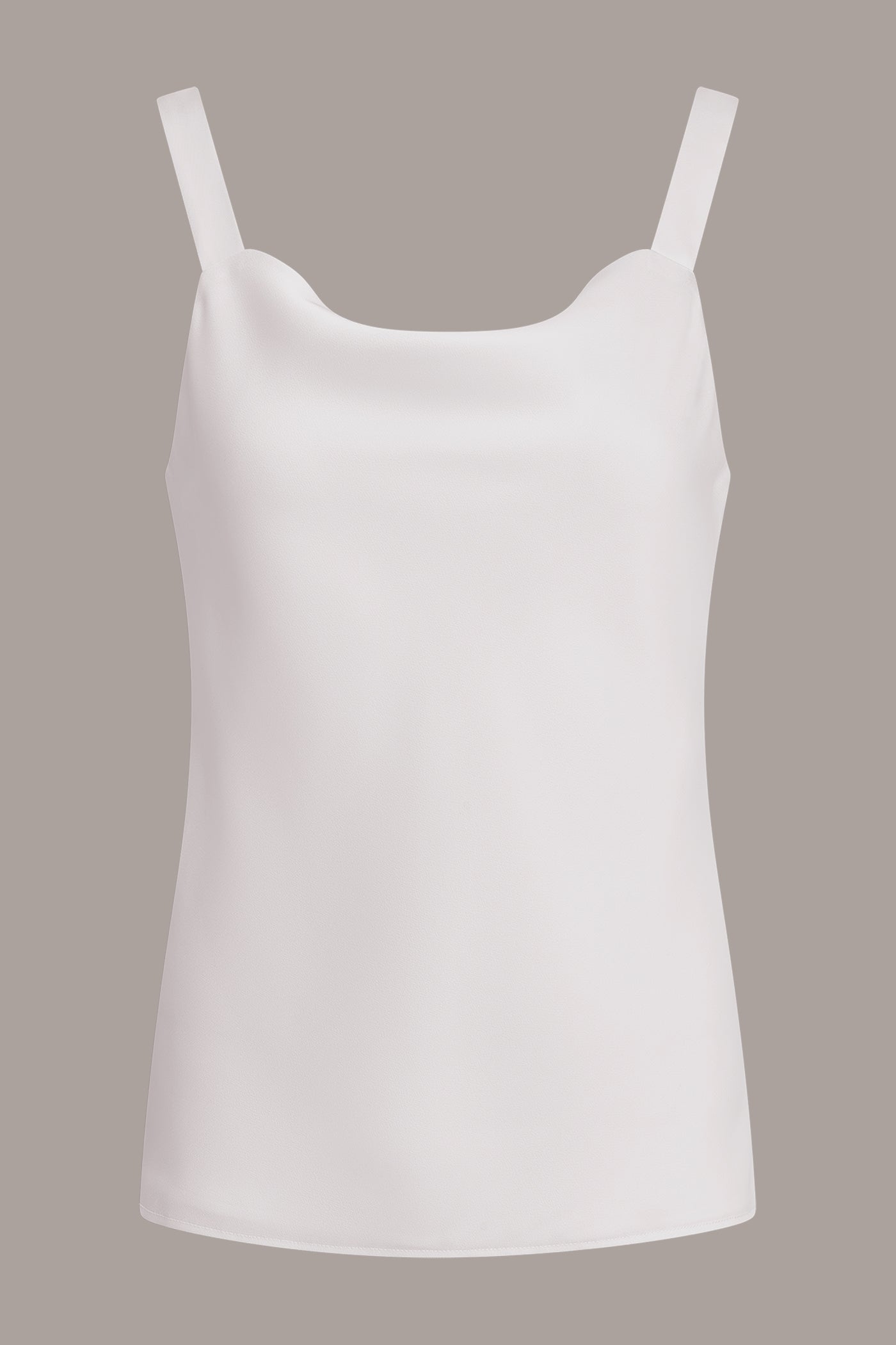 Cream SATIN BLOUSE Donna Karan