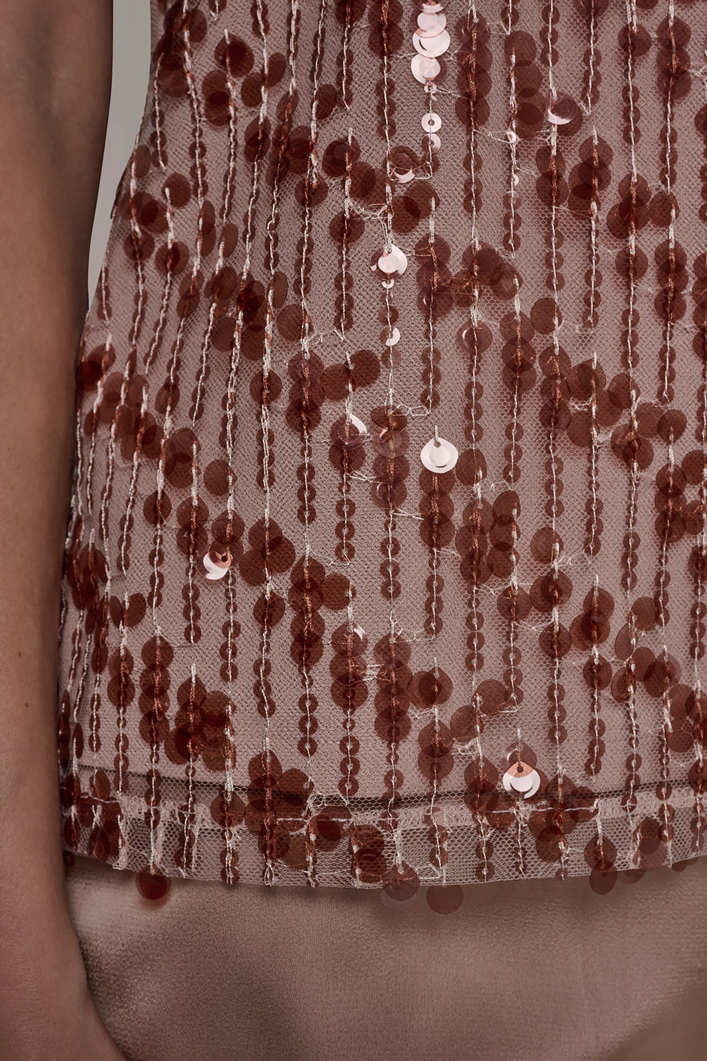 Umbria SEQUIN CAMISOLE Donna Karan