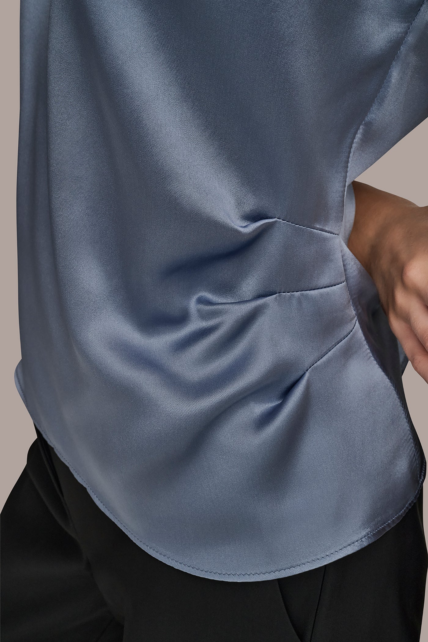 Tempest CAP SLEEVE BLOUSE Donna Karan